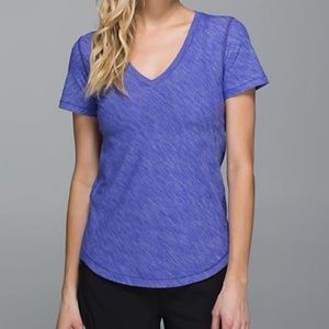 Lululemon What the Sport Tee Shirt Sz 8